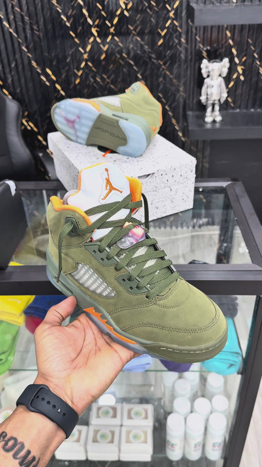 Air Jordan 5 Olive 🫒